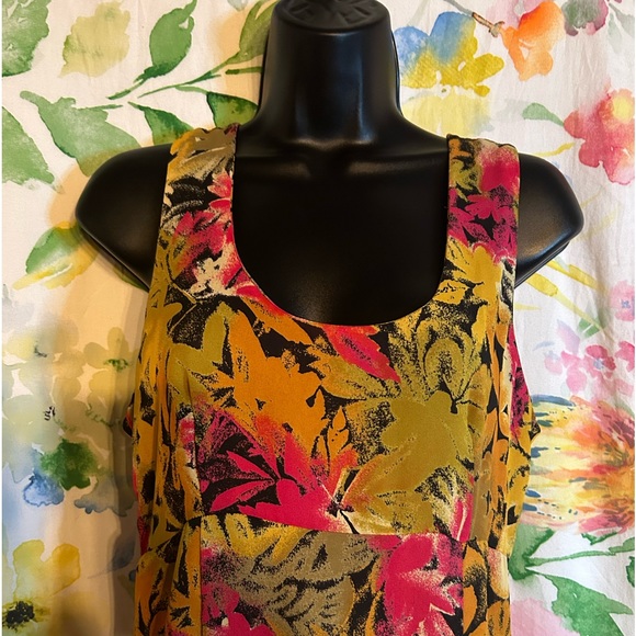 🍁🍁 Figure flattering floral maxi dress - Picture 5 of 6